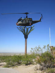 Medevac Hoisted Above Veterans Memorial Park In Las Cruces, NM