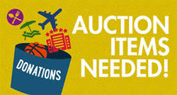 Auction sign.