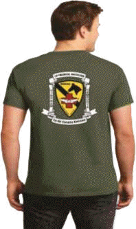 15th Med Bn Assn. T-shirt back