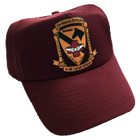 Maroon Medevac Border cap