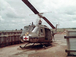 Medevac revetment parking Phuoc Vinh